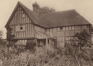 Horseshoe House, Beckley, Sussex (fotografia a preto e branco) de William Galsworthy Davie