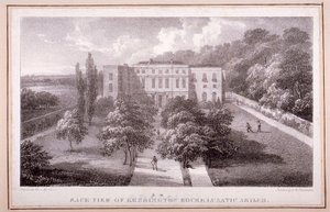 Vista de Kensington House Lunatic Asylum, c.1830 de William Gauci