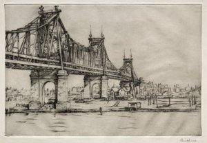 Ponte Queensboro, Nova York de William George Reindel
