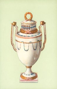 Vaso, Meissen, Período Marcolini (cor litho)