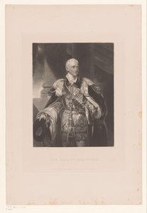 Retrato de Philip Yorke, vestido como um cavaleiro da Ordem da Jarreteira de William Giller