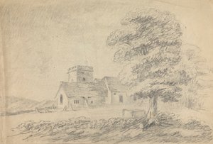 Vista da Igreja de Boldre de William Gilpin