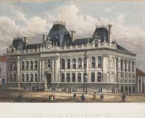 Câmara Municipal, Wolverhampton, c.1871