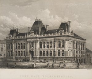 Câmara Municipal, Wolverhampton, c.1871