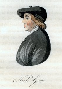Neil Gow, violinista escocês, 1800.