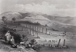 Sebaste, A Cidade Antiga de Samaria (gravura)