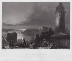 A Torre de Galata (gravura)