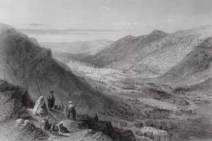 Vale do Sichem e Nablous, Shechem Antigo (gravura)