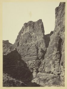 Cañon de Kanab Wash, Rio Colorado, olhando para o sul de William H. Bell