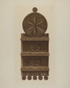 Pai. German Spoon Rack, c. 1942.
