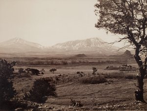 The Spanish Peaks, c. 1871.