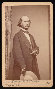 Retrato de LaFayette Sabine Foster 1806-1880, Entre 1871 e 1880. de William H Jennings