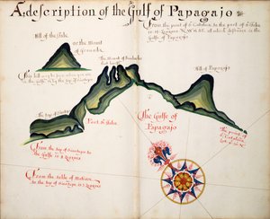 Descrição do Golfo do Papagajo de William Hack