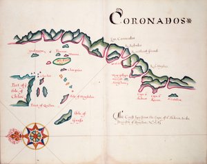 Coronadoes, costa sul-americana do Pacífico de William Hack