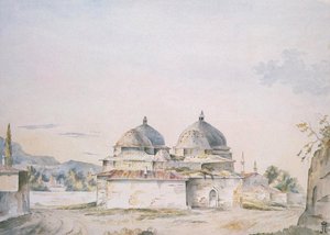 Banhos em Bakhchisaray, 1787 de William Hadfield