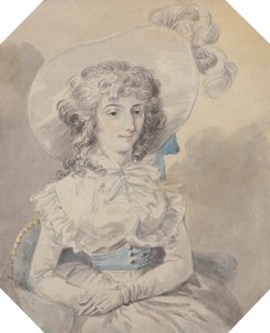 Miss Charlotte Sandby de William Hamilton