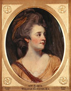 Sra. North (óleo sobre tela) de William Hamilton