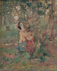 A borda da madeira, c1916 de William Hanna Clarke