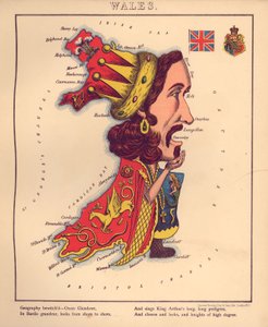 Divertimento geográfico - com esboços humorísticos de vários países, com uma introdução e linhas descritivas LOC 84675540-8 de William Harvey