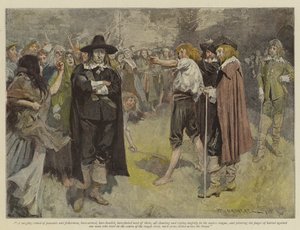 Ilustração para A Vingança de Dungarvan, de E Lester Arnold (chromolitho) de William Hatherell