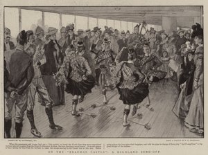 No Castelo Braemar, um Highland Send-off de William Hatherell
