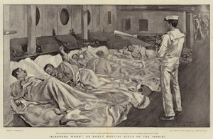Sleepers, Wake !, uma cena de manhã cedo no Ofir
