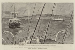 As manobras navais de William Hatherell