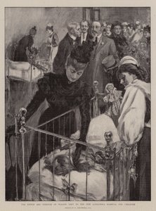 Visita do Príncipe e Princesa de Gales ao Novo Hospital Alexandra para Crianças de William Hatherell