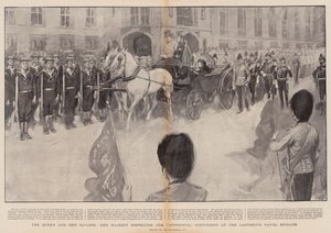 A Rainha e seus Marinheiros, Sua Majestade inspecionando o Contingente Poderoso da Brigada Naval de Ladysmith