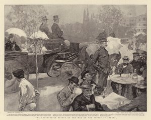 O efeito lamentável da guerra contra o povo em Atenas