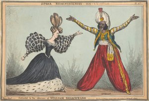 Reminiscências de Ópera: Desdemona e Otello de William Heath