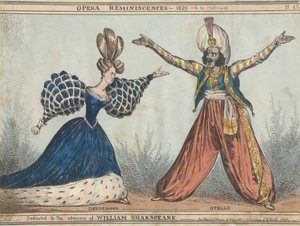 Reminiscências de Ópera: Desdemona e Othello de William Heath