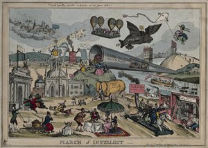 A marcha do intelecto, 1829