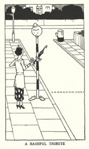 Uma Homenagem Bashful Tribute (litho) de William Heath Robinson