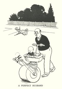 Um Marido Perfeito (litho) de William Heath Robinson