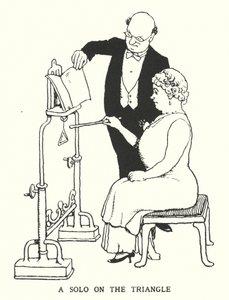 Um Solo no Triângulo (litho) de William Heath Robinson