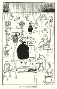 Um Jardim de Inverno (litografia) de William Heath Robinson
