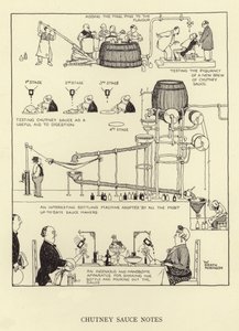 Notas de molho de chutney de William Heath Robinson