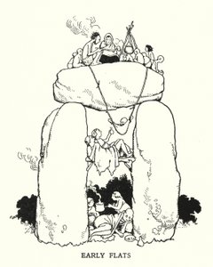 Apartamentos de luxo (litho) de William Heath Robinson