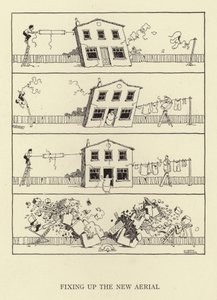 Corrigindo a nova antena de William Heath Robinson