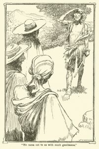 Ilustração para Dom Quixote (litho) de William Heath Robinson
