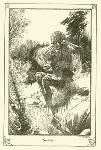 Ilustração para Dom Quixote (litho) de William Heath Robinson