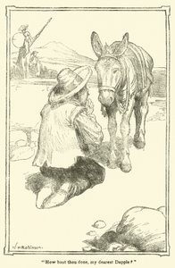 Ilustração para Dom Quixote (litho) de William Heath Robinson