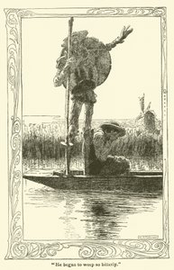 Ilustração para Dom Quixote (litho) de William Heath Robinson