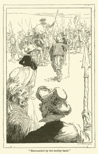Ilustração para Dom Quixote (litho) de William Heath Robinson