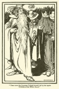 Ilustração para Dom Quixote (litho) de William Heath Robinson