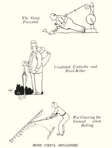 Aparelhos Mais Úteis (litho) de William Heath Robinson