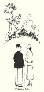 A dica da natureza (litho) de William Heath Robinson