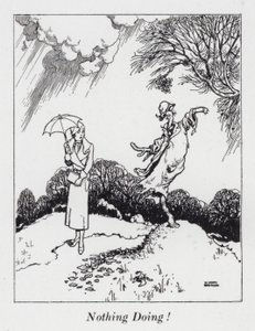 Nada Fazendo! (litho) de William Heath Robinson