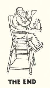 O Fim (litho) de William Heath Robinson